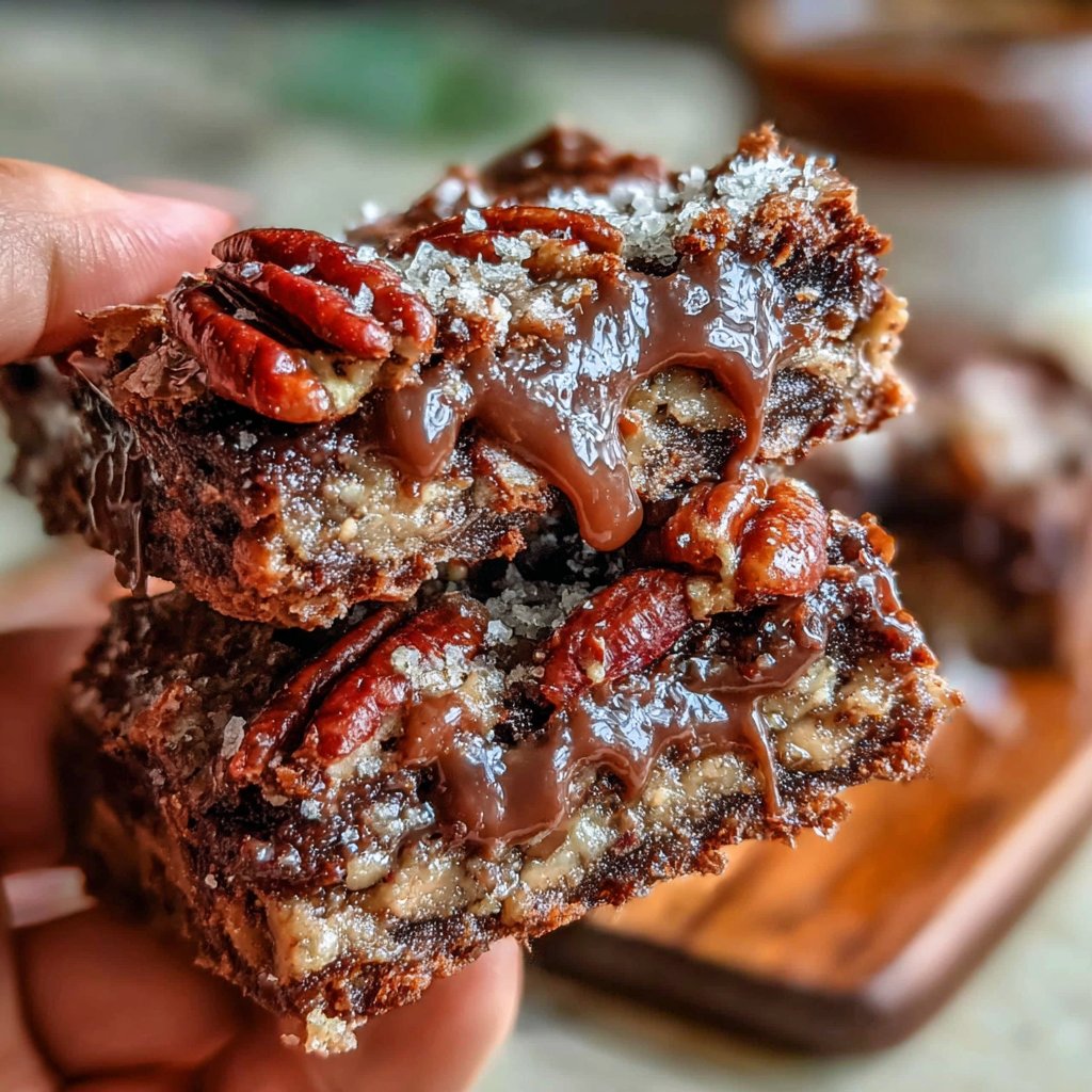 Toffee Pecan Brownie Bliss