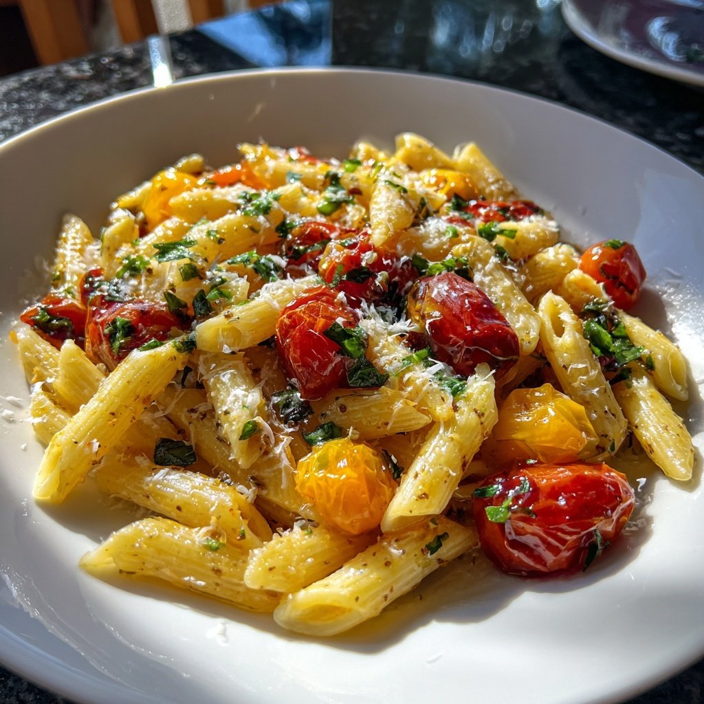 Easy Tomato Basil Pasta