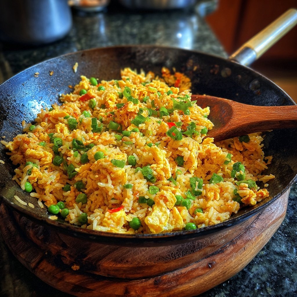 Quick 10 Minute Egg Fried Rice