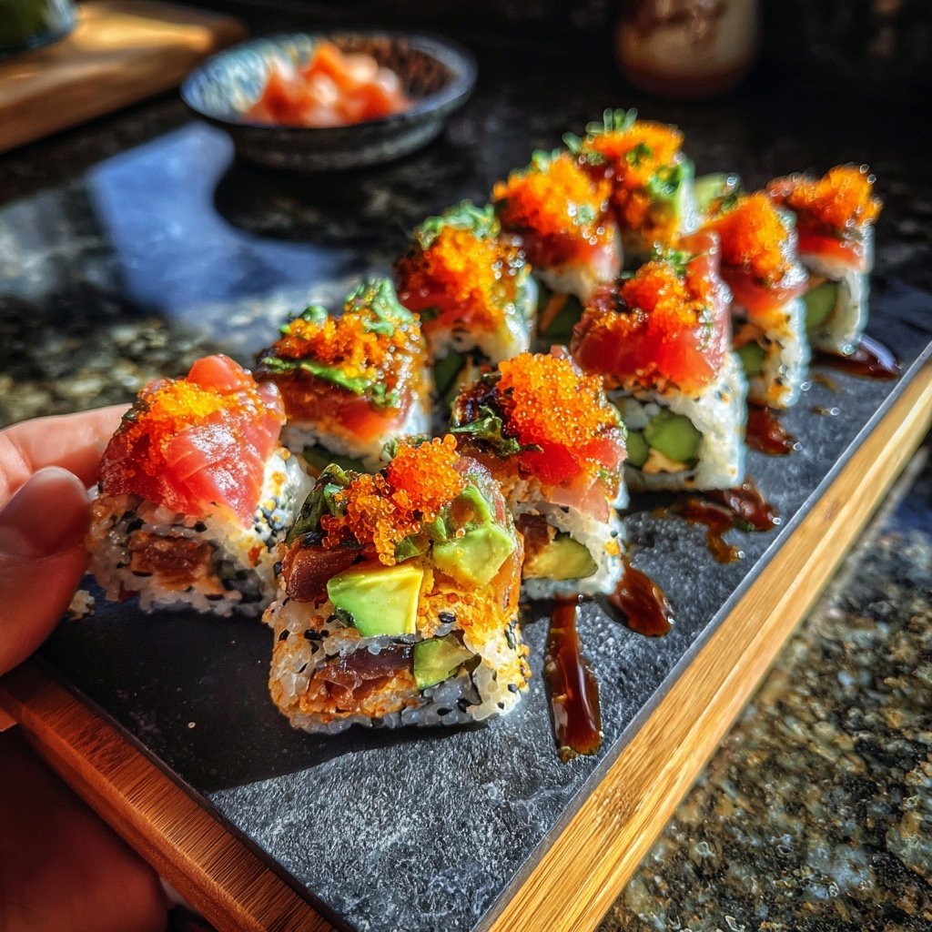 Global Japanese Sushi Rolls